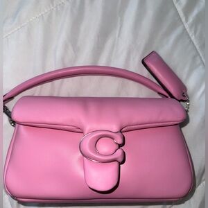 COACH pillow tabby 20 in vivid pink 💕